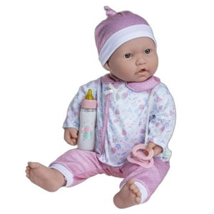 Baby Doll Jc Toys La Baby, Blanca, 50 Cm, Suave, Lavable En El Cuerpo