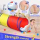 thumbnail image 3 of Bolígrafo desplegable Play Tunnel Tent PigPigPing para niños pequeños y perros, 3 of 7