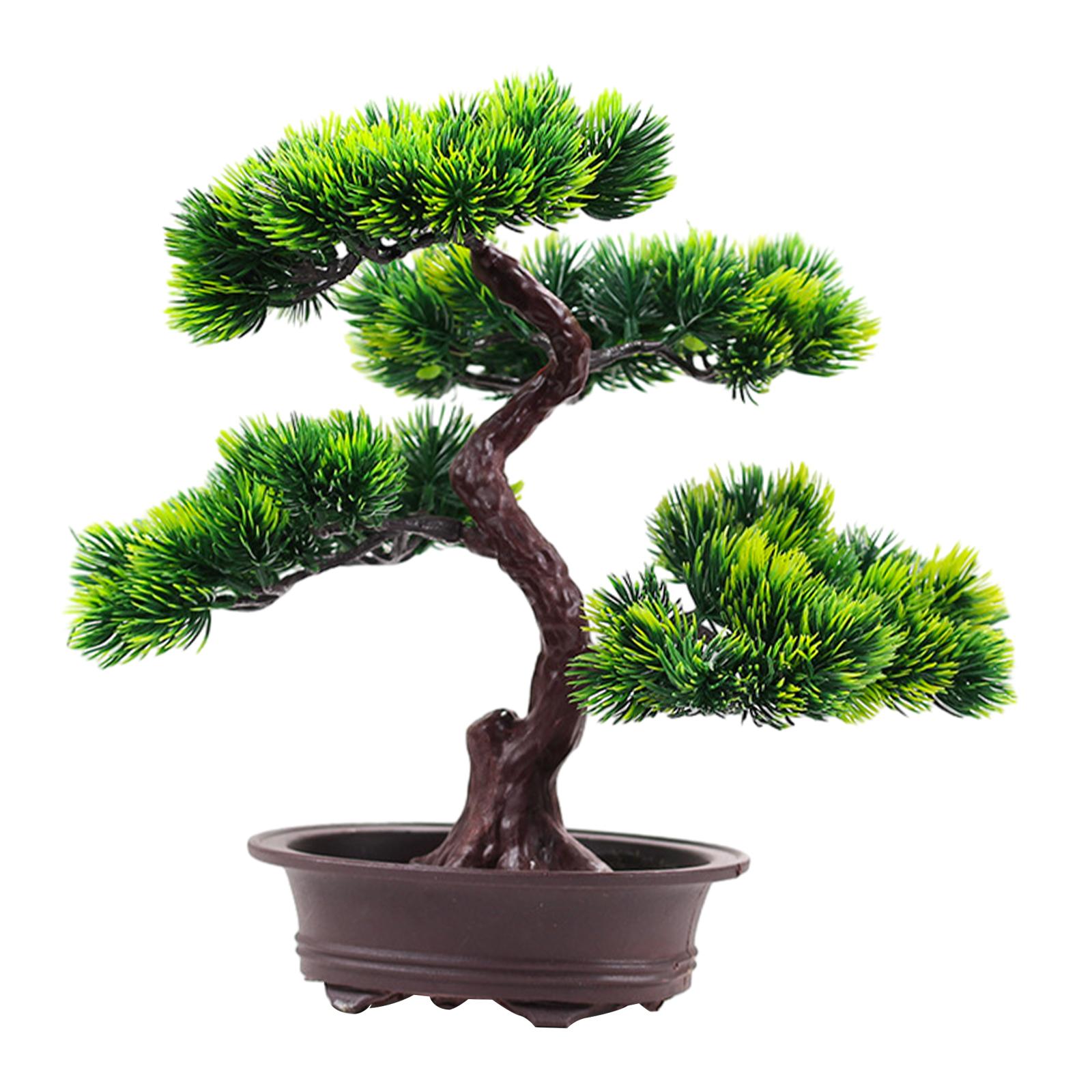 Bothyi - Árbol Bonsái Artificial, Simulación Realista De Bonsái Para Oficina, Dormitorio, Jardín