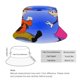 thumbnail image 2 of Sombrero Bucket Desmarcar Plegable Protección Solar Adulto, 2 of 6