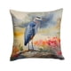 thumbnail image 1 of Cojín Blue Heron 14 X 14 Cm, 1 of 6