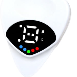 Bothyi - Afinador De Guitarra 2 En 1, Calibración De Tono, Púa De Guitarra Para Ukelele, Banjo, Mandolina
