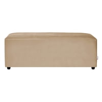 Bodevir - Banqueta Cali 3C Felpa 30 Beige
