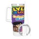 thumbnail image 3 of Lyla en el Bucle Vaso aislado de acero inoxidable con asa, diseño temático, regalo para familia, amigos y fans; incluye pajita y encaja en el portavasos estándar, 40 oz, 3 of 6