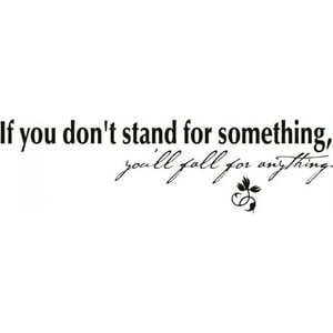Rienda Libre Graphics - Decomural Stand For Something Inspirational Ws-15092