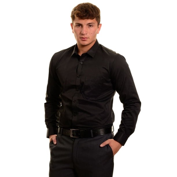 Camisa Algodón Manga Larga Hombre 5002
