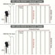 thumbnail image 4 of 1pc Outdoor Solar Meteor Rain Lights, 8 Tubes 192LEDs/288LEDs Christmas Lights String Lights For Garden Tree Holiday Party Decorations, 4 of 5