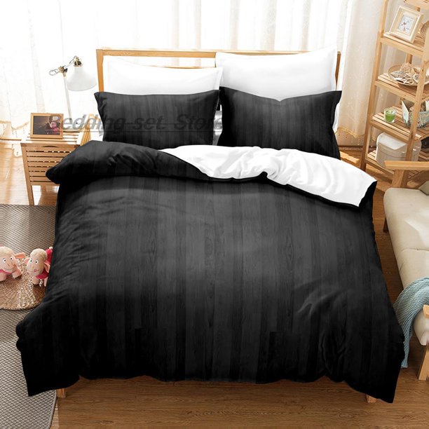 Solid Color Retro Bedding Set Bed Set Teenager Bedroom Duvetcover Sets