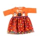 thumbnail image 3 of Disfraz De Halloween Para Muñeca Americana, Ropa Para Muñeca De 18 Pulgadas Para Fiesta, Festival, Color Naranja, 3 of 3