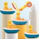 thumbnail image 4 of Children's Splashing Baby Yellow Duck Electric Spray Pirate Ship Bath Toy, Bathroom Shower Duck Toy, 4 of 4