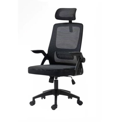 Be Design - Silla Ergonomica Negra 24 Hrs