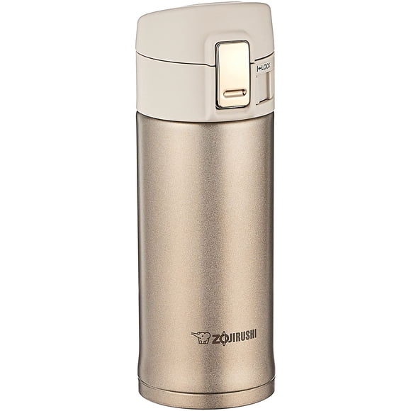 Taza Zojirushi de acero inoxidable 473 ml, color champán dorado