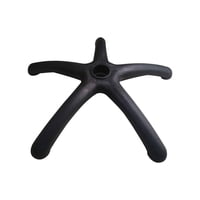 Magideal - Reemplazo De Base Para Silla De Oficina, 52 Cm, Material Universal De Pp, Sin Ruedas, Base Cilíndrica Estándar, Base De Accesorios Resistente De 2 ""(5 Negro