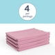 thumbnail image 5 of Almohadillas lavables Medline Sofnit 300 para incontinencia, paquete de 4, rosas, 5 of 7