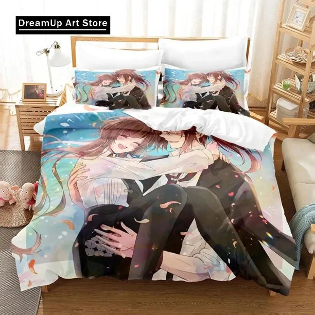Game Collar X Malice Bedding Set Duvet Cover Bed Set Quilt Cover Pillowcase Comforter Boys Adult