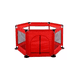 thumbnail image 1 of Corral de seguridad para bebé hexagonal 130 cm + pelotas, rojo, 1 of 2