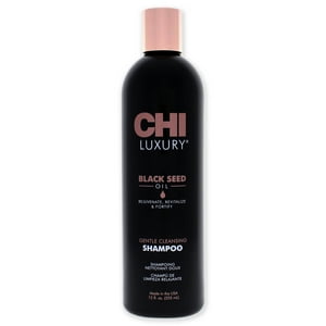 Chi - Champú De Limpieza Suave Con Aceite De Semilla Negra De Lujo De Para Unisex - Champú De 12 Oz