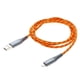 thumbnail image 1 of Cable MobileSpec MBSHV0413 de alta visibilidad, 1,2 m, micro USB, naranja, 1 of 3