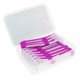 thumbnail image 2 of Cepillo Interdental De 30 Piezas, Palillo De Dientes, Hilo Dental, Limpiador, Cuidado Bucal, Rosa Roja, 2 of 5