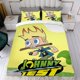 thumbnail image 4 of Johnny Test Conjunto de sábanas temático, trío de piezas, cómodo y amigable con la piel, diseño único, regalo de decoración para el hogar para familiares, amigos y fans, 90 cm * 190 cm, 4 of 6