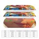 thumbnail image 2 of Maya And The ThreeMayan Three Warriors 3-Piece Twin Bed Set Fade-Resistant Microfiber, 2 of 4