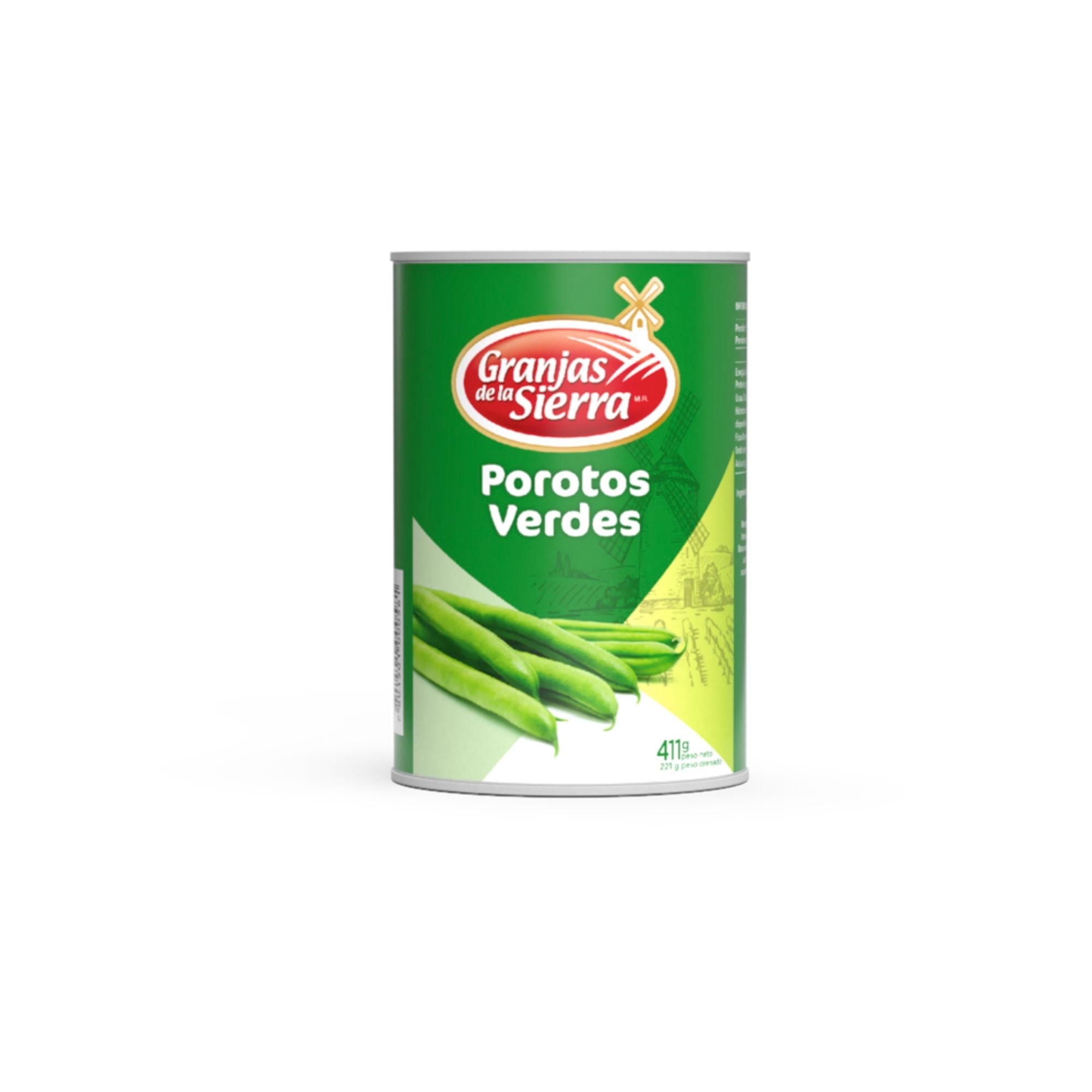 Porotos Verdes 480 g Granjas De La Sierra
