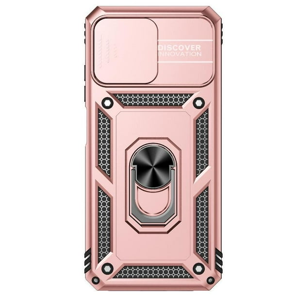 Estuche GANGXUN para Samsung Galaxy A02S, soporte giratorio 360°, estilo mecánico y magnético