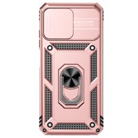 Estuche Gangxun Para Samsung Galaxy A02S, Soporte Giratorio 360°, Estilo Mecánico Y Magnético