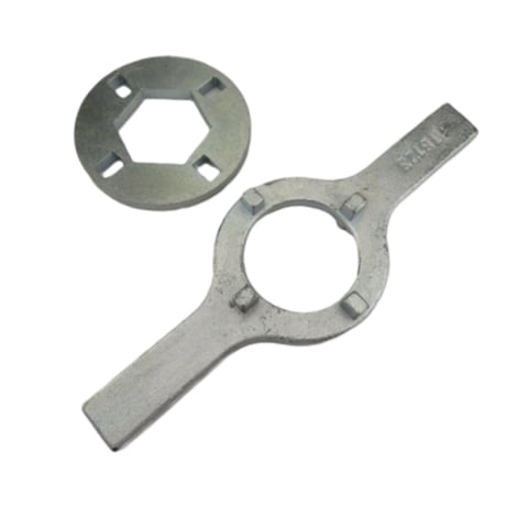 Magideal - Llave Inglesa Para Lavadora, Herramienta De Reparación De Lavadoras, Con Accionamiento Intercambiable De 1-11/16 Pulgadas, Herramienta Para Tuercas De