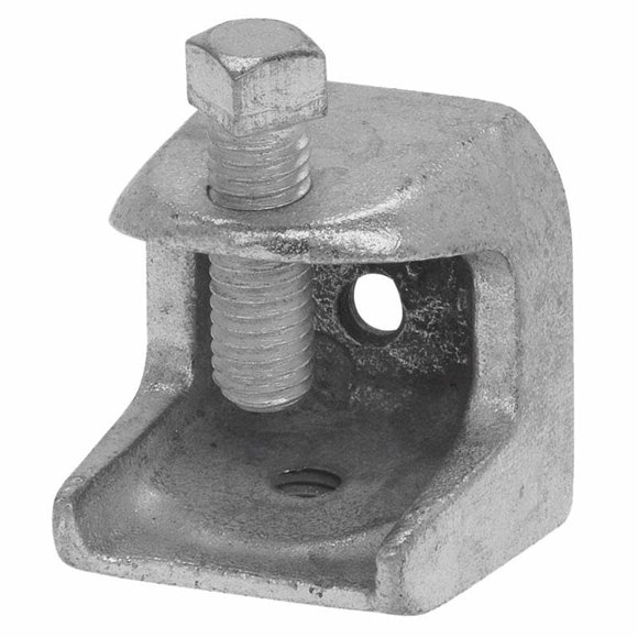 Conector de pinza de acero galvanizado KOREFIT de 3/8 pulgadas