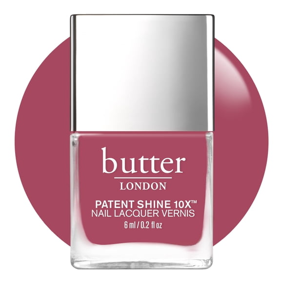 Esmalte de uñas con mantequilla LONDON Patent Shine 10 veces Dearie Me