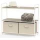 thumbnail image 1 of Closet Storage Simple Houseware, 3 niveles con 2 cajones, color beige, 1 of 8