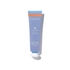 Bloomeffects Bálsamo Labial Y Para Mejillas Tulip Tint, Color Coral Crispa, 0.45 Fl Oz