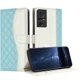 thumbnail image 1 of Funda Tipo Cartera Acolchada para TCL 40 SE con Bloqueo RFID Ranuras y Correa Verde, 1 of 5