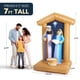 thumbnail image 3 of Belén inflable navideño de 2,1 m para decoración exterior ZPISF, 3 of 8