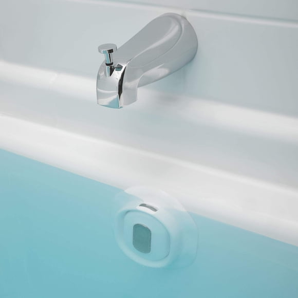 Cubierta para desagüe de rebosadero Overflow Drain Cover SlipX Solutions Better Soak, blanca