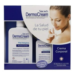 Pack Simonds Dermocream Crema Piel Atopica 400 + 150 Ml