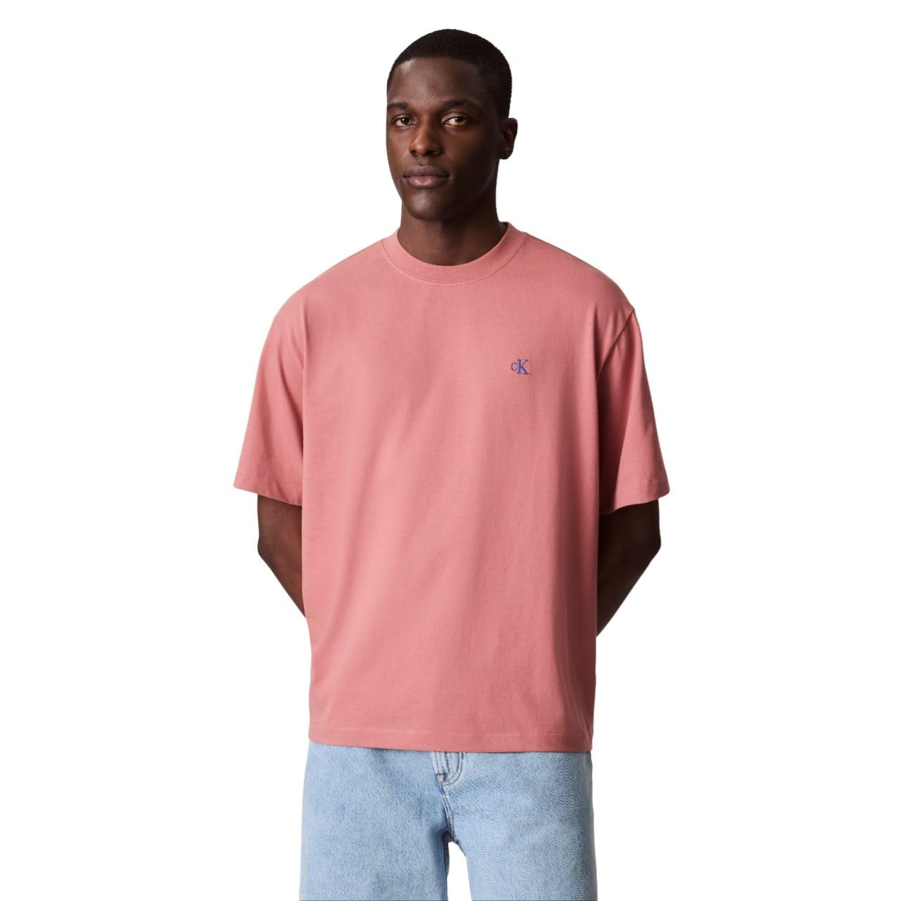 Remera Calvin Klein Para Hombre De Corte Relajado Con Logo Monograma