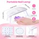 thumbnail image 4 of Kit de Gel de Uñas beetles 8 ml Blanco y Rosa – 6 piezas con lámpara UV/LED, 4 of 7