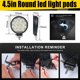 thumbnail image 2 of Luces de trabajo LED MUVKQC 11 cm paquete de 20 unidades 12/24 V, 2 of 6