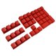 thumbnail image 3 of Kit De Cubierta De Tapas De Teclas PBT DIY Para Teclado Mecánico Cherry 42 Teclas Rojas, 3 of 5