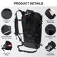 thumbnail image 4 of Mochila IX INOXTO 15L/22L Impermeable Plegable Negra, 4 of 7