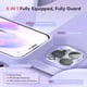 thumbnail image 3 of Funda de silicona TOCOL para iPhone 14 Pro de 6.1 pulgadas, color morado, 3 of 7