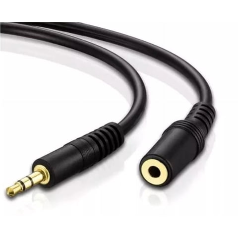 Cellpoint - Cable Auxiliar Macho-Hembra 1,5 Metros