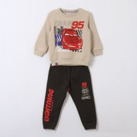 Conjunto Buzo Niño Team 95 Cars Beige Disney