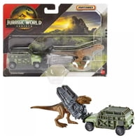 Vehículo De Juguete Hot Wheels Jurassic World Rebirth Tyranno-Hauler