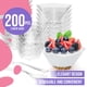thumbnail image 3 of Vasitos mini de postre con cucharitas Exquisite 200 piezas 118 ml, 3 of 6