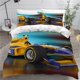 thumbnail image 1 of x221 Bed SheetsF Race car ed with Zipper Closure,Soft Bedding Set Microfiber Pieces Quilt Cover with Pillowcases Kids Teens 3-Piece Bedding Set (1 Duvet Cover + 2 Pillow Shams) nj221, 1 of 5