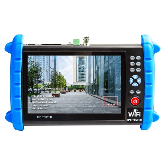 Probador De Cámaras Cctv 7 Ips Táctil 6k Wifi Poe