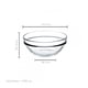 thumbnail image 3 of Set De 6 Bowl Vidrio Templado 17 Cm., 3 of 3